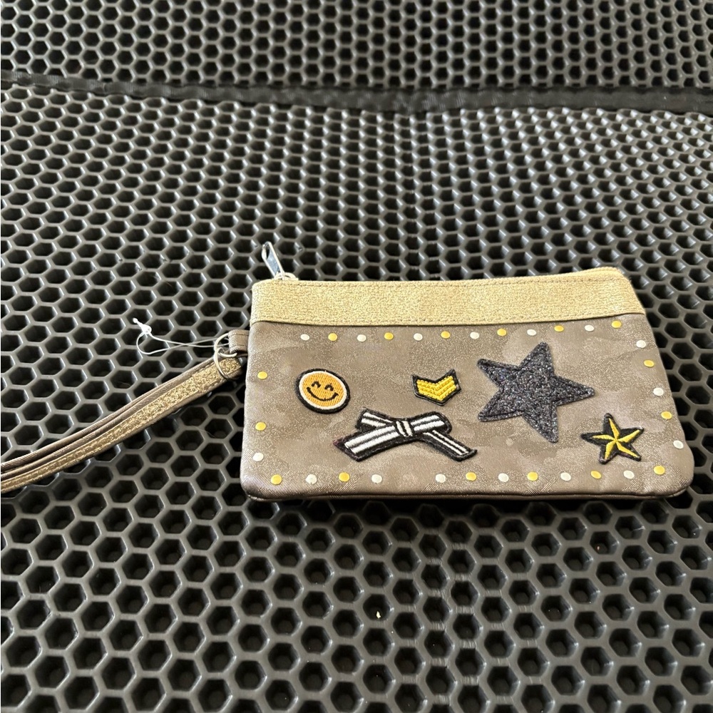 PLACE Women's Vibrant Yellow Cosmetic Bag